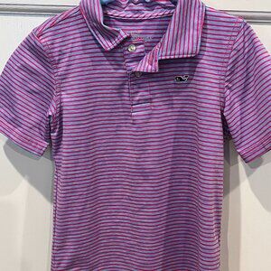 Vinyard Vines Boys' Bradley Stripe Sankaty Performance Polo (Like New)